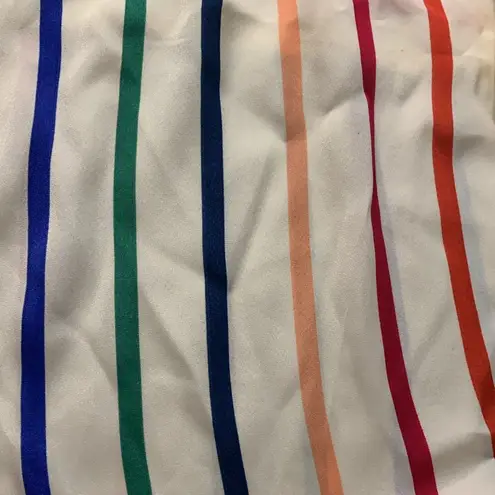 Summersalt The Short Effortless Shirtdress Coverup in Rainbow Stripe Size 1XL