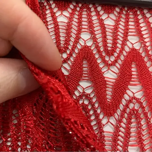 Faded Glory NWT‎  Red Swim Coverup Size Small