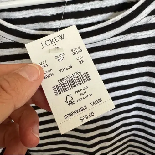 J.Crew NWT  striped tie was mini dress size 2x