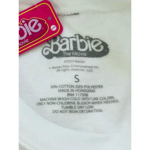 Barbie Mattel Barbie Logo Pullover Sweatshirt NWT!