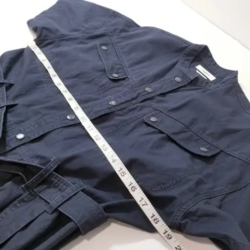 Isabel Marant Etoile Black Utility Zolina Dress Belted Multi Pockets Mini Dress