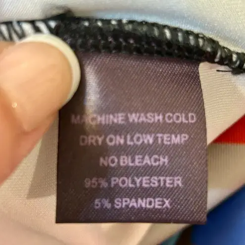 Hale Bob Scuba Skirt Geometric Pattern Size Small