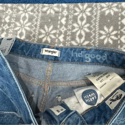 Wrangler NWT‎  Westward 626 High Rise Bootcut Paisley Print Indigood Size 26 x 32