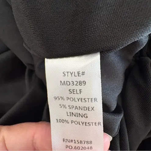 Mable Ruched Corset strapless tube midi dress sweetheart neckline black small