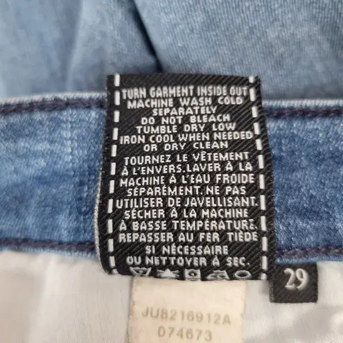 7 For All Mankind 7 For All‎ Mankind Gwenevere Ankle Jeans Women's Size 29 Distressed Light Wash