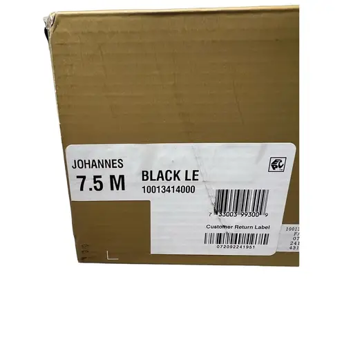 Charter Club Johannes Black Genuine Leather Tall Riding Boots 7.5