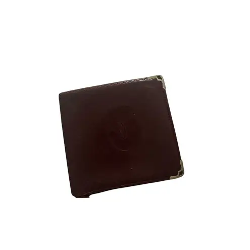 Cartier Vintage Men’s Leather BiFold Wallet
