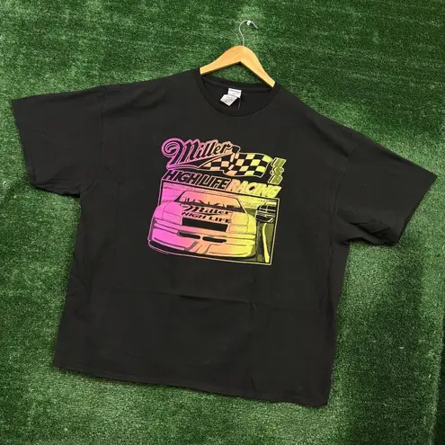 Miller High Life USA Racing Oversized T-Shirt Size XXL