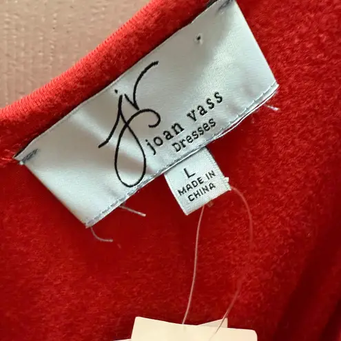 Joan Vass Women's Lava Knit Maxi Dress - Size L - NEW - Cut & Sew