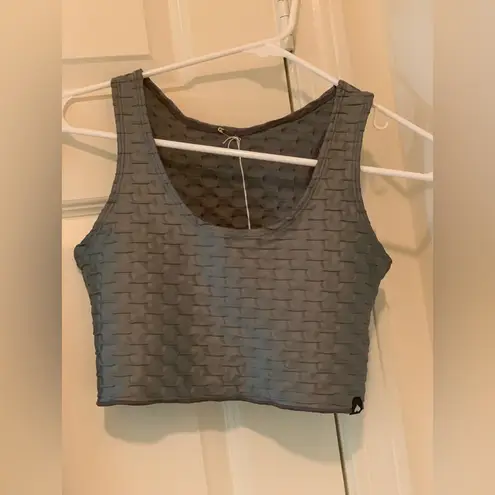 Booty By Brabants Gray Textured Women's Leggings Set. Size-One Size