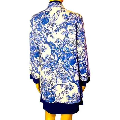 Soft Surroundings toile linen jacket /Tunic S