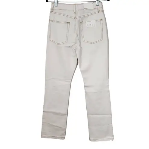 We Wore What White Jeans Size 26 NWT Distressed White Denim