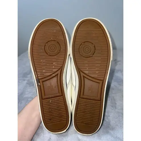 Ralph Lauren Lauren  Janis Shoes Leather Slip On Flats - Womens 8