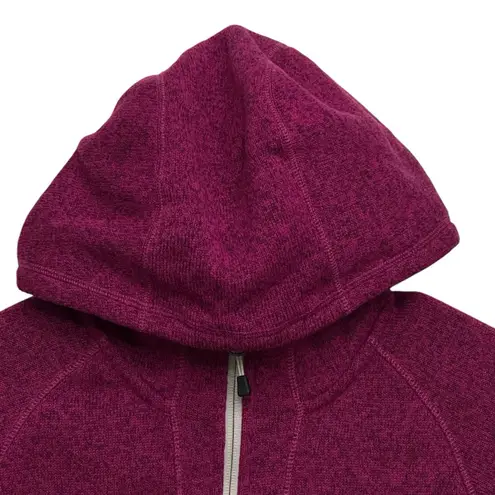 The North Face  1/4 Zip Zip Pockets Hooded Sweatshirt Women's Sz S Pink Jacket