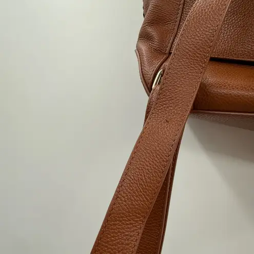Cole Haan Grand Ambition Convertible Backpack New British Tan Leather Bag Work