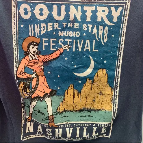 Wound Up  'Under the Stars Country Festival Nashville' Graphic Tee Shirt XL