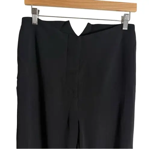 Zimmermann Stovepipe Black Crepe Trouser Dress Pants Size Medium