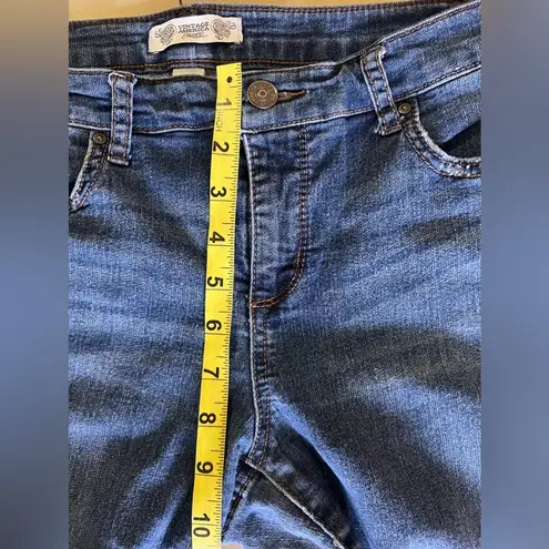 Vintage America Blues Jeans 8/29 cotton‎ spandex straight 5 pockets blue Size undefined