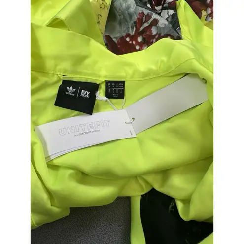 Ivy Park Adidas X Beyonce Satin Robe M Solar Yellow All Gender Printed Graphic