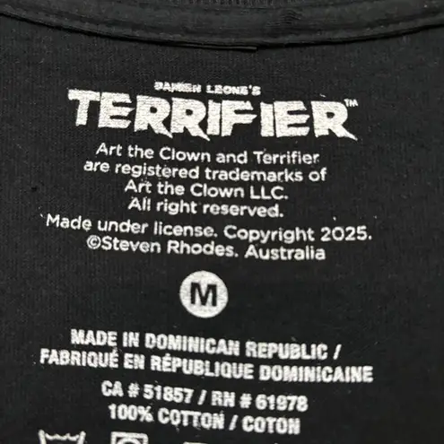 Terrifier Art the Clown What's In My Bag Horror T-Shirt Size Medium