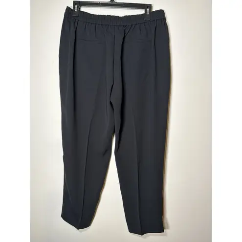 J CREW Jamie Pant Black Classic Preppy Work Business Minimalist Size 12P