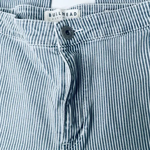 Bullhead Denim Co. Striped High Rise Skinny Jeans 5 Blue Size undefined
