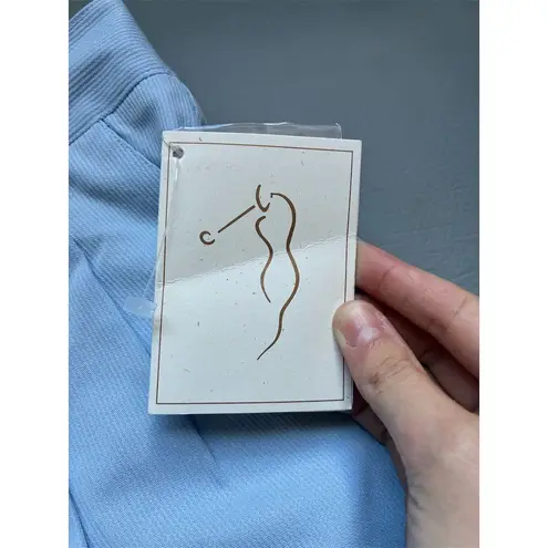 EP Pro Women's High Waist Pleated Shorts Blue Size 4 Casual Golf