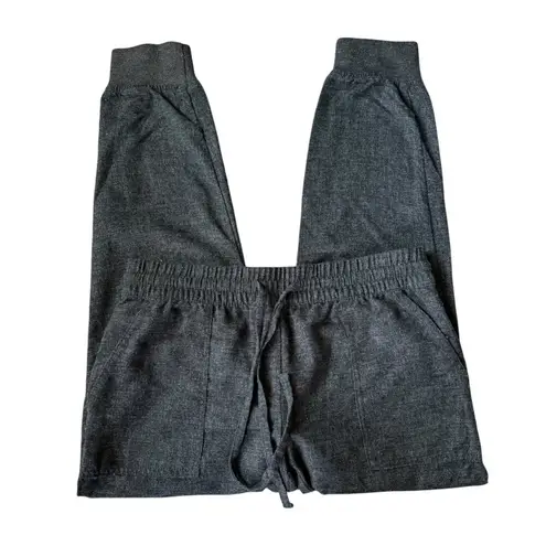 Loft  gray stretchy elastic drawstring comfy casual sweat pants joggers small - Image 5