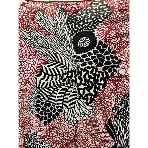 Rue 21 VTG Y2K  Long Sleeve Mesh Top Black Floral‎ Medium Whimsygoth Fairy Grunge