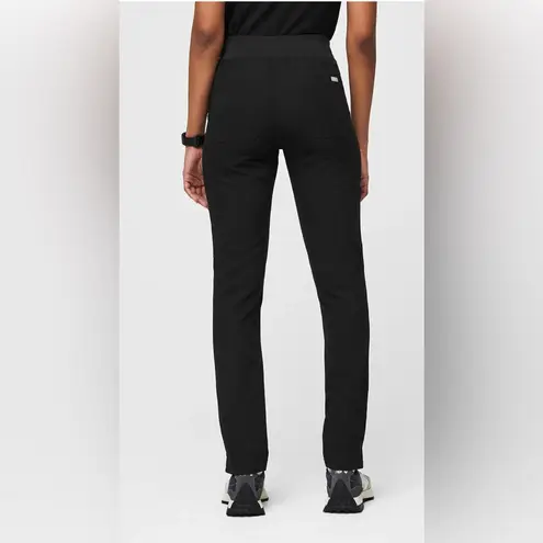 FIGS  High Waisted Yola Skinny Scrub Pants blue medium