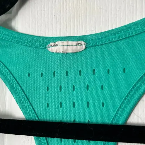 None Contrast Trim Racerback Workout Tank - Size M*