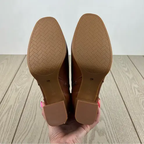 Giani Bernini Women's Trumann Memory Foam Block Heel Dress Booties 9.5M Cinnamon