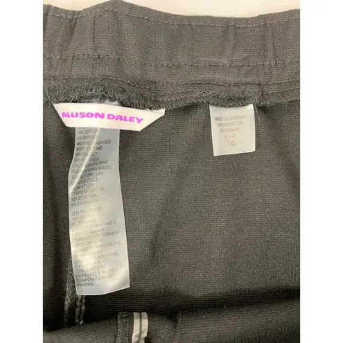 Allison Daley Women's Missy Short Black Pants