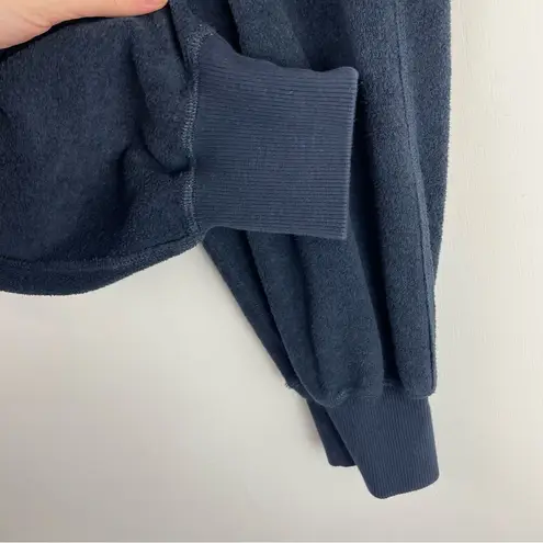 Free People Movement Radiant Joggers Sz Small Blue Terry Cloth Pants