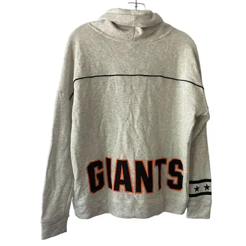 5th & Ocean VS PINK SF GIANTS MLB Long Sleeve Funnel Neck Pullover Sweatshirt SZ M NWT