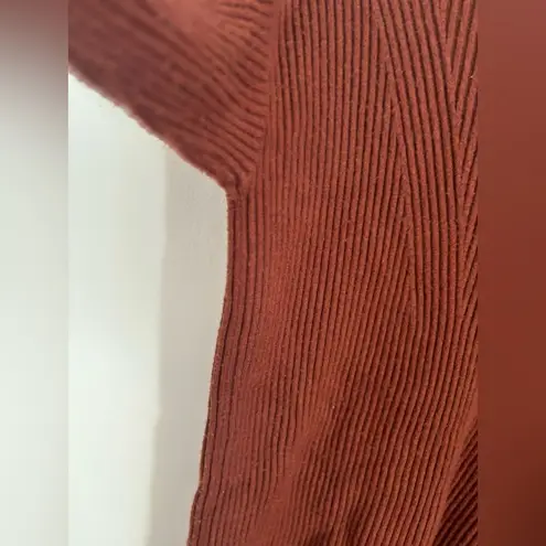 Abercrombie & Fitch Abercrombie orange sweater size small