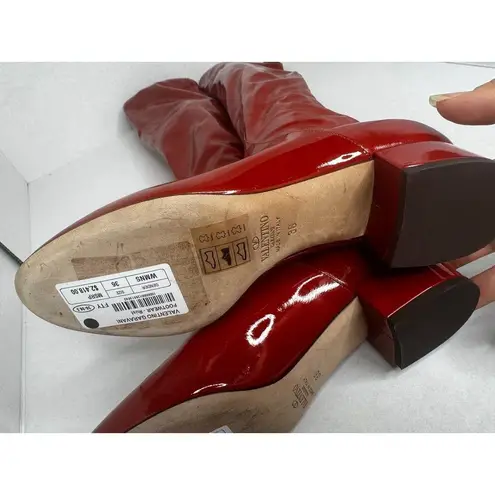 Valentino Garavani Atelier Patent Leather Over