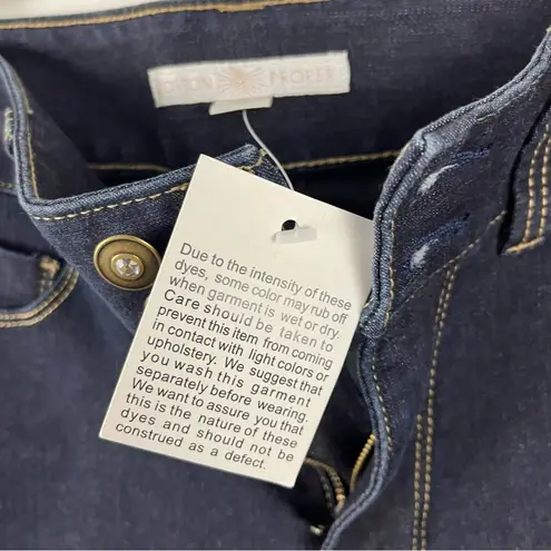 Boston Proper Dark Wash Flared Leg Jeans, Size 4