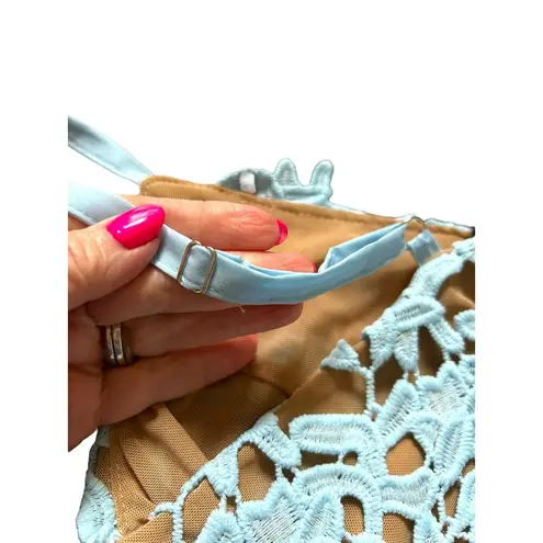 City Chic NWT Sky Blue So Fancy Dress - Size S/16