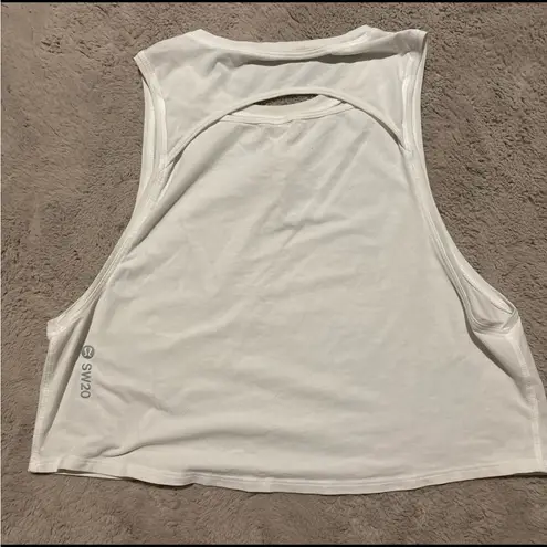 Lululemon White  tank top size 6