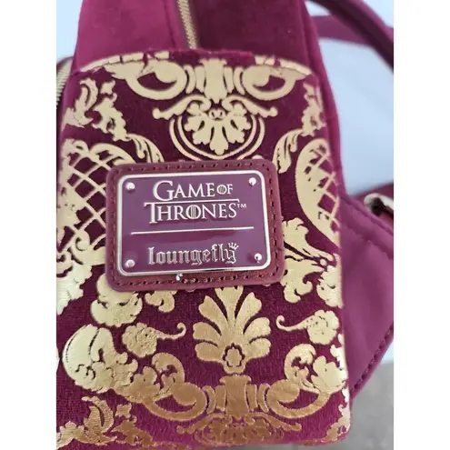 Lounge Fly NWT Game of Thrones King Joffrey Cosplay Mini Backpack Velour Crown