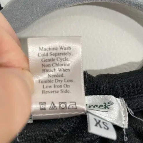 Coldwater Creek floral velvet zip up hoodie Size XS