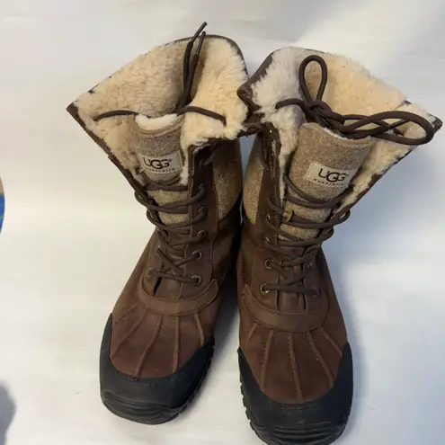 Egg Winter Fur Boots White Size 9