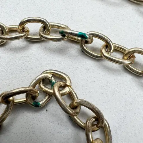 Gold Tone Simple Basic Chain Link Belt XS/Small (XS/S) ✨