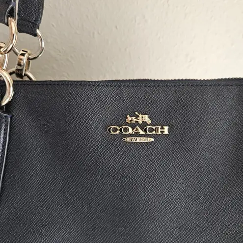 Coach  Signature‎ Ava Tote, Midnight Blue Large Caryall - Image 7