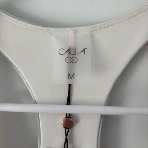 Calia Energize Exercise Dress Aquatic Neutral Active Dress Athletic Athleisure Gray Size M