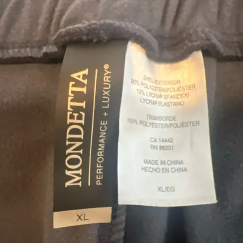 Mondetta NWOT Performance Luxury Joggers Steel Blue Drawstring Fleece XL Pkts EC
