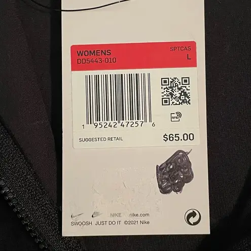 Nike  Air Women’s Velour Quarter Zip Long Sleeve Top