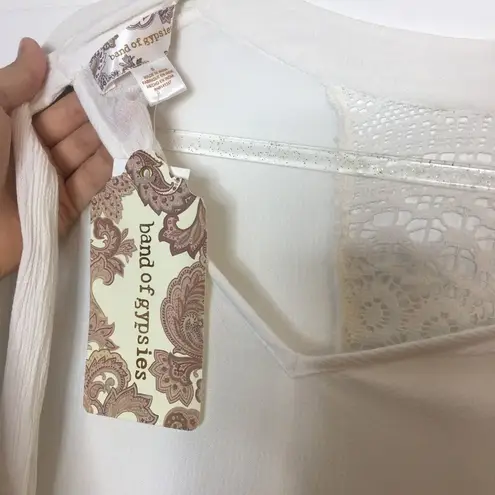 Band of Gypsies  Ivory White Blouse​