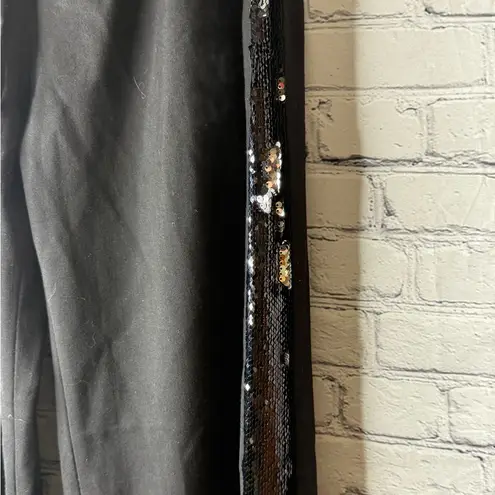 Milly  Black Sequin women’s pants size medium